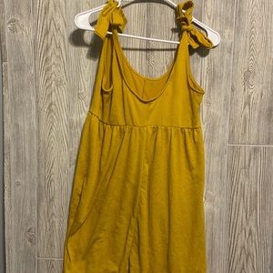 Sunflower yellow sundress